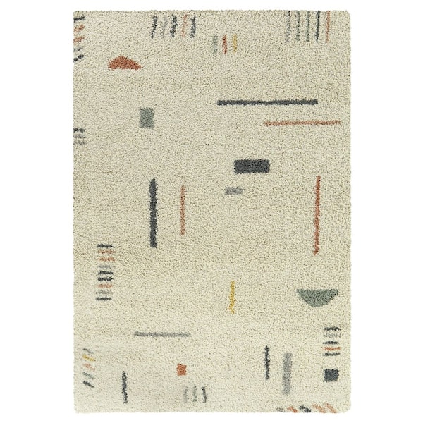 BALTA Rupa Multicolor 6 ft. 7 in. x 9 ft. Tribal Area Rug
