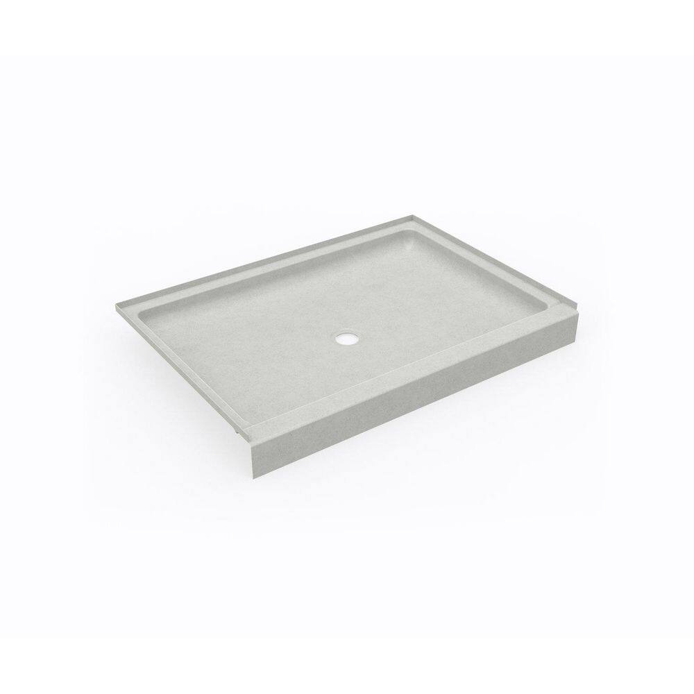 Swanstone 48 in. L x 34 in. W Alcove Shower Pan Base with Center Drain in Birch price history on PriceWatchPro