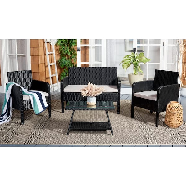 safavieh aboka 4pc living set