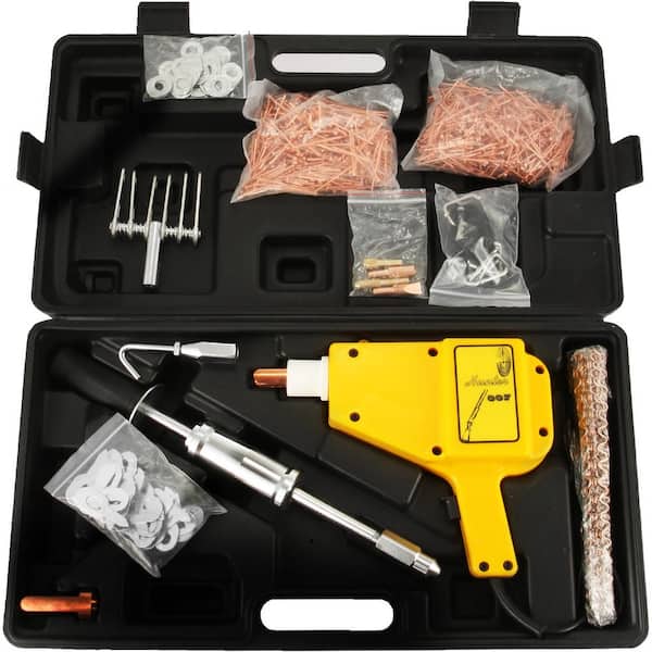 VEVOR Stud Welder Dent Repair Kit 800VA Stud Gun Dent Puller Kit 100-Volt with Complete Accessories for Auto Body Repairing