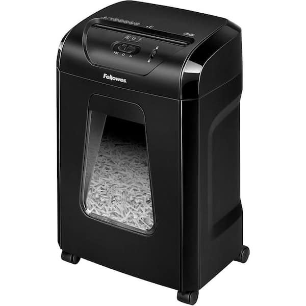 Ahfiwaso Paper Shredder Quiet Powershred 12 Sheet Cross-Cut Paper with Patented Safety Lock and 5 gal. Pull-Out Bin in Black