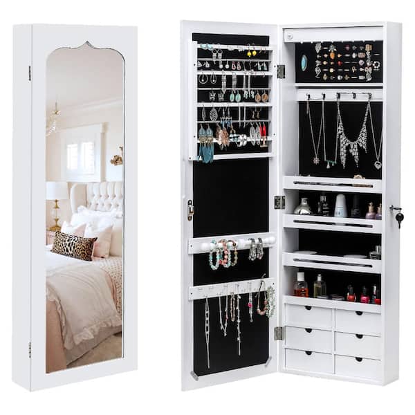 Jewelry Cabinet/ Jewelry Storage/armoire/wooden Wall Mounted
