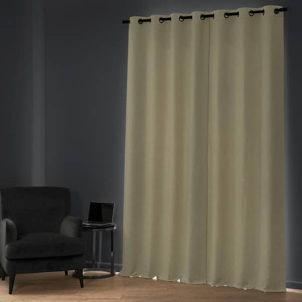 Set X2 Cortinas Blackout Negro 140X220 Cm - Easy