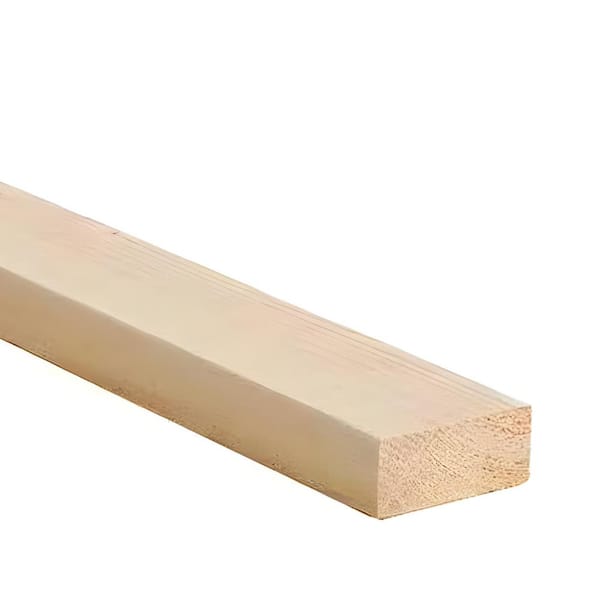 Unbranded 2 in. x 4 in. x 104-5/8 in. FIR #2 Standard Grade Dimensional Lumber