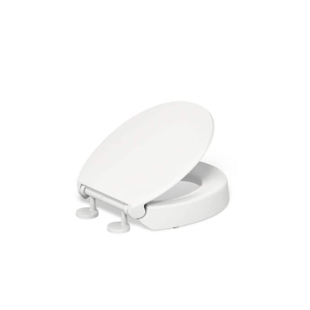 Hyten Round Elevated Quiet-Close Toilet Seat in White price history on PriceWatchPro