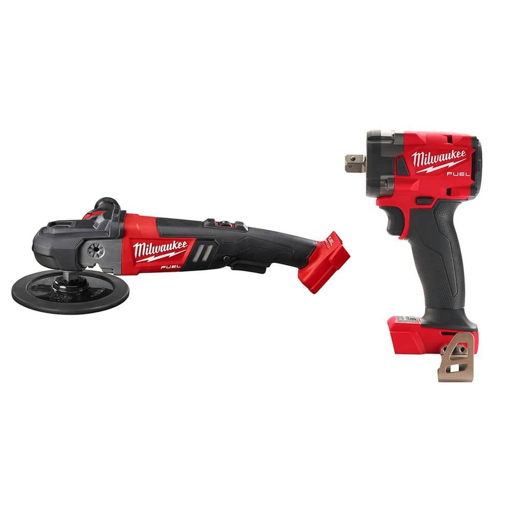 M18 FUEL 18V Lithium-Ion Brushless Cordless 7 in. Variable Speed Polisher w/ 1/2 in. Impact Wrench price history on PriceWatchPro