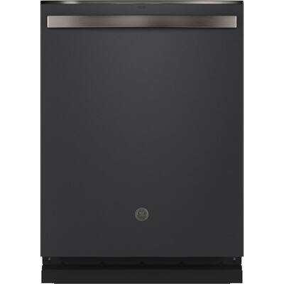 24 in. Fingerprint Resistant Black Slate Top Control Built-In Tall Tub Dishwasher with Steam Cleaning and 48 dBA