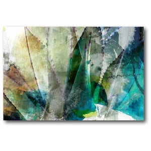 24 in. x 36 in. "Agave Abstract II" Canvas Printed Wall Art