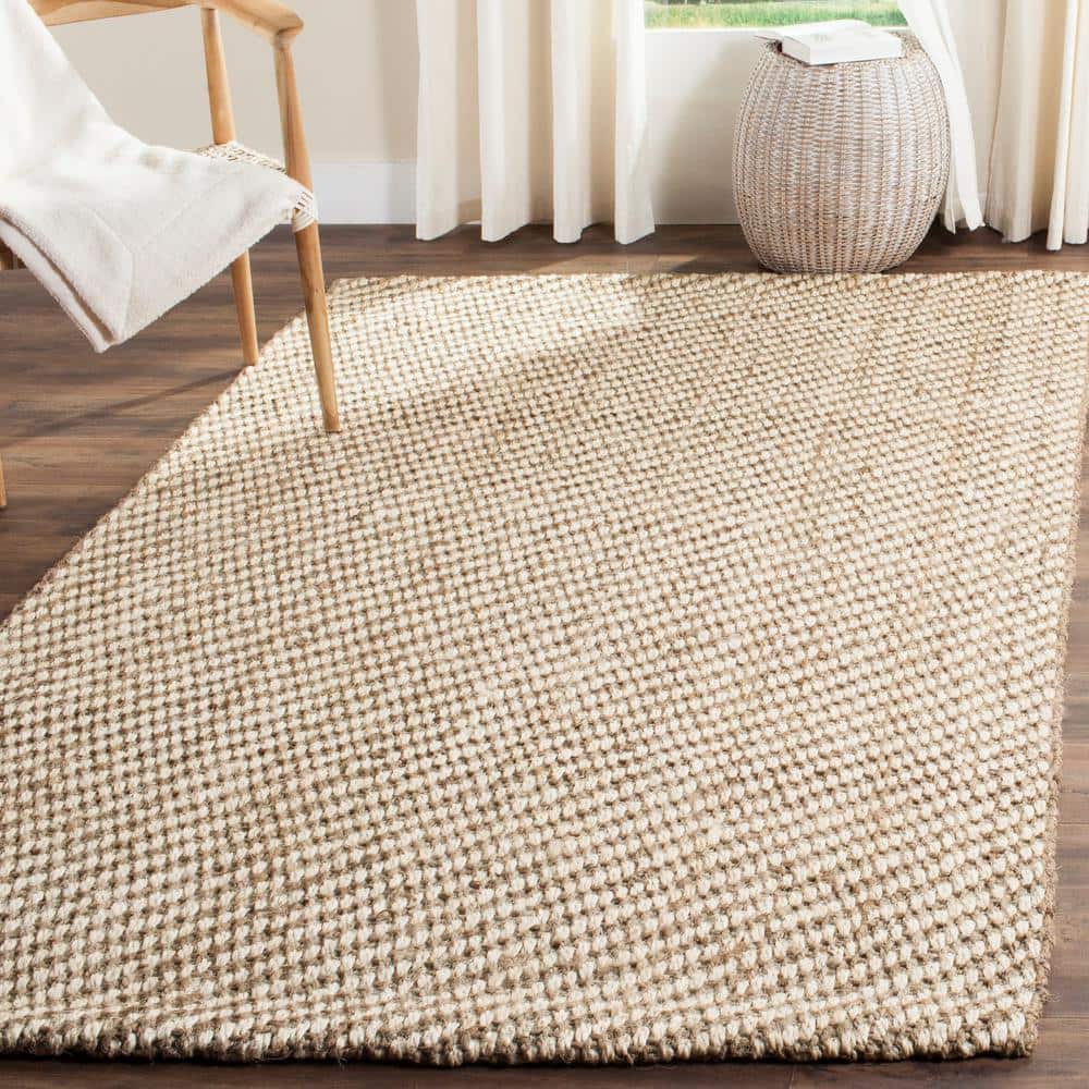 Natural Jute and Sisal Flat Woven 8' x 10' Rug