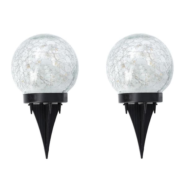 Multicolor Solar Globe Lights 2-Pack