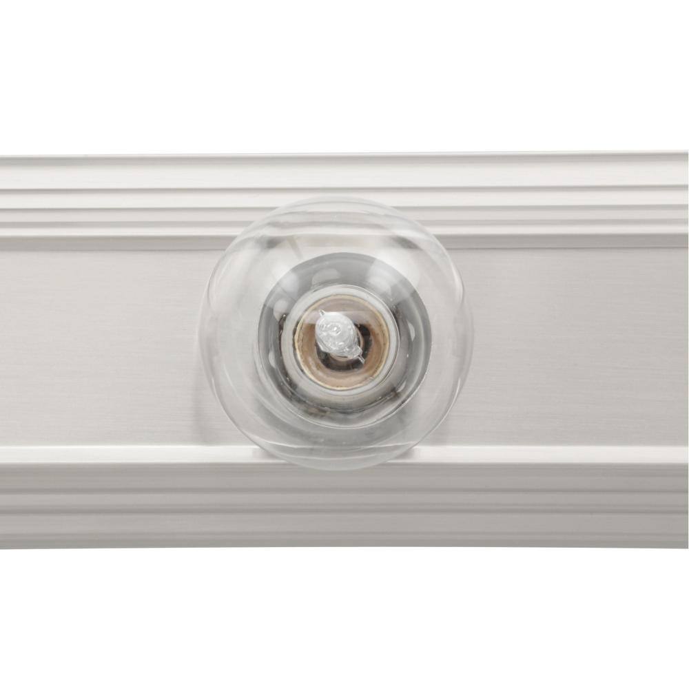 Brushed Nickel 6-Light Wall Bath Fixture