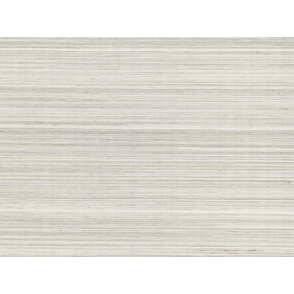 A-Street Prints Zoysia Platinum Grasscloth Platinum Wallpaper Sample