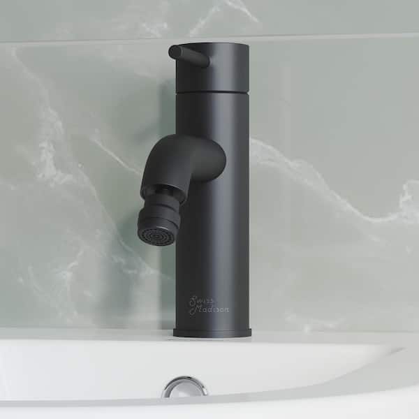 Swiss Madison Ivy Single-Handle Bidet Faucet in Matte Black