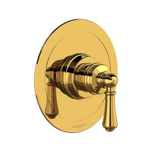 Georgian Era 1-Handle Shower Trim Kit in Unlacquered Brass
