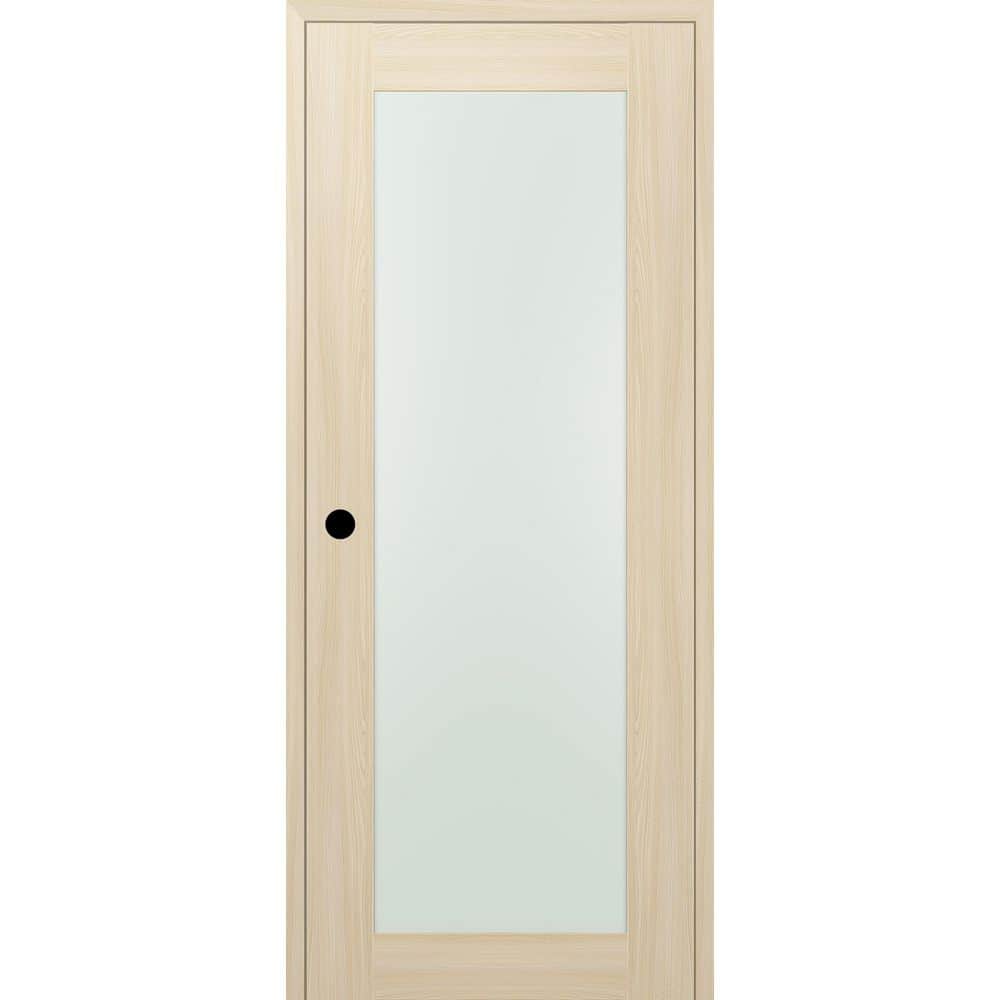 Avon 207 N DIY-Friendly 28 in. х 96 in. Right-Hand Frosted Glass Loire Ash Composite Single Prehung Interior Door price history on PriceWatchPro