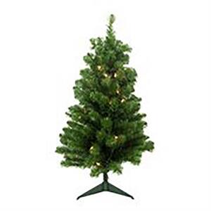 2 ft. x 13 in. Pre-Lit Noble Pine Artificial Christmas Tree Clear Lights