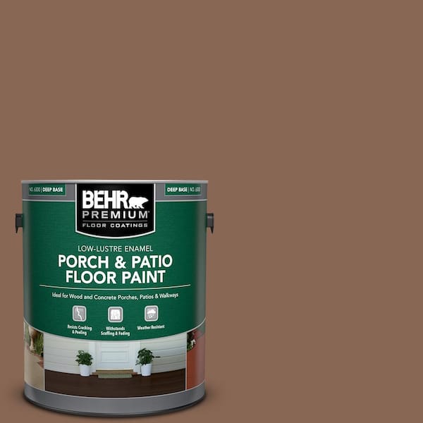 1 gal. #PPU3-17 Clay Pot Low-Lustre Enamel Interior/Exterior Porch and Patio Floor Paint