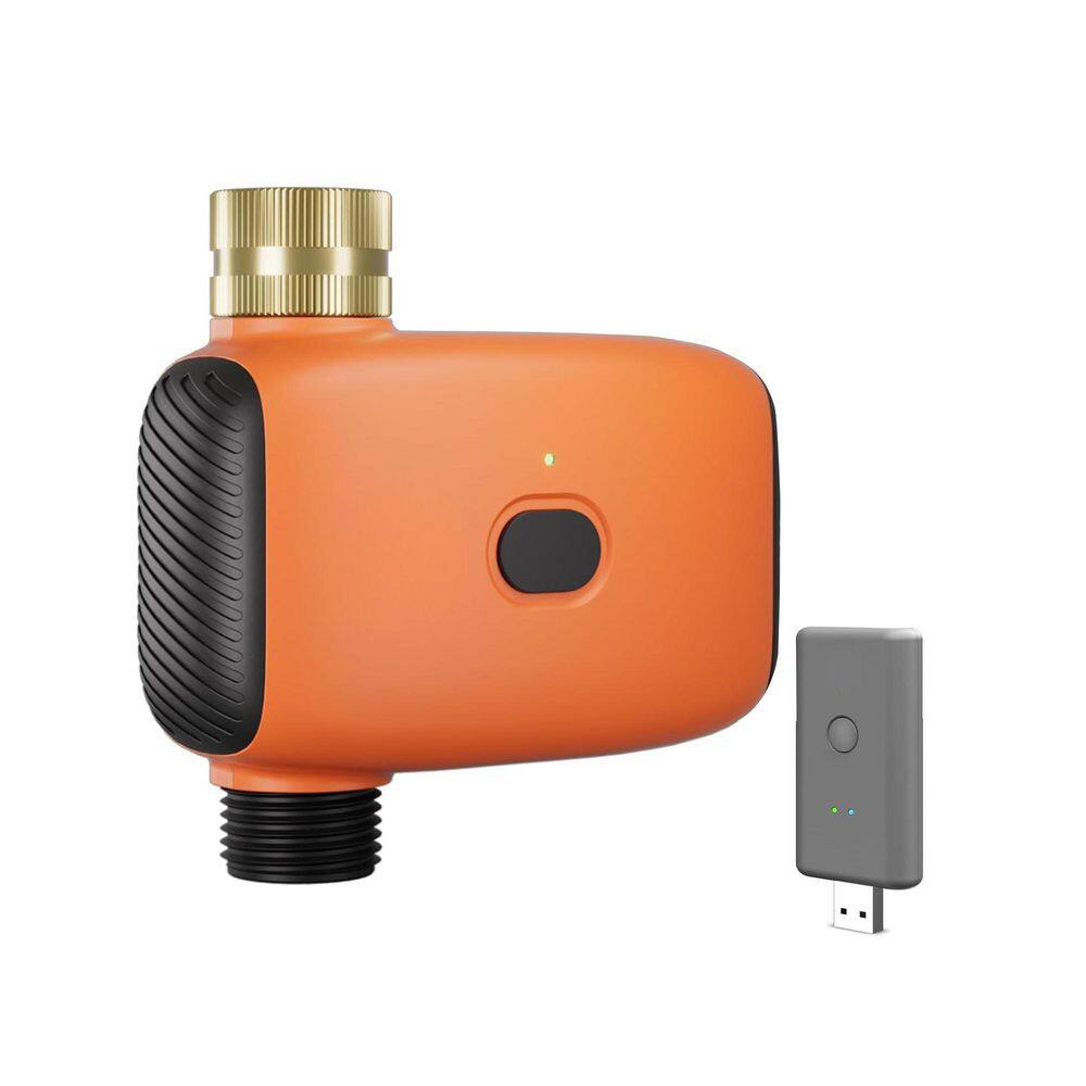Brass Outdoor WiFi Water Timer Programmable Sprinkler with Rain Delay, Smart Remote Drip Irrigation System price history on PriceWatchPro