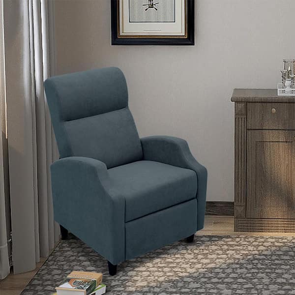 Denim Manual Recliner