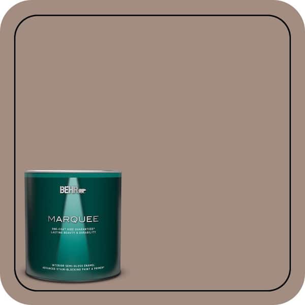 BEHR MARQUEE 1 qt. #770B-5 Country Club Semi-Gloss Enamel Interior Paint & Primer