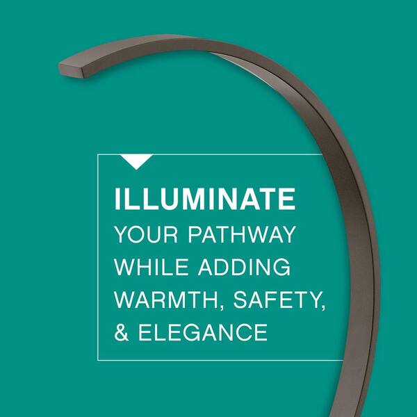 HINKLEY - 1.5-Watt Bronze Integrated LED Arc 2700K Ultra Warm Path Light