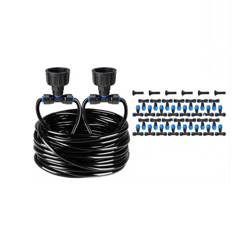 118 ft. Greenhouse Misting Drip Irrigation Kit, , Irrigation System with 1/4 Inch Tubing and Adjustable Nozzles price history on PriceWatchPro