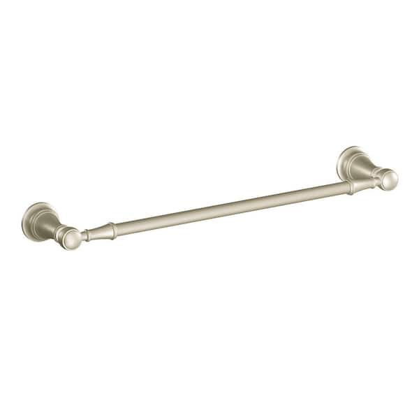 MOEN Weymouth 24 in. Towel Bar in Brushed Nickel