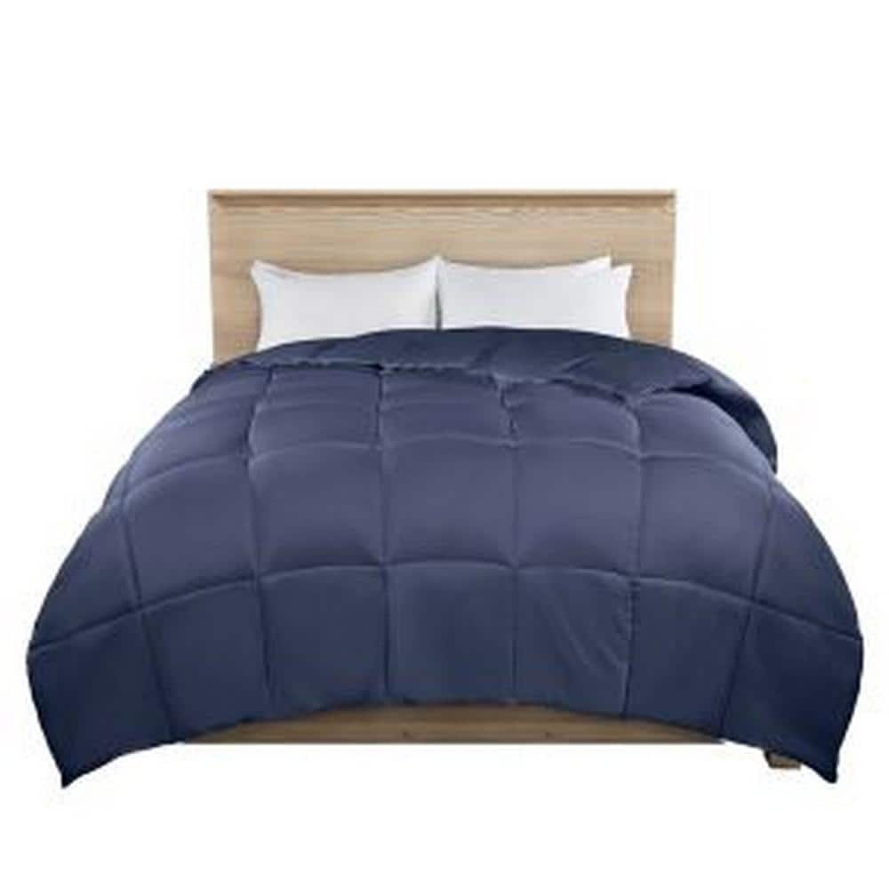 Serta Memory Flex All Season Warmth Blue Full/Queen Down Alternative Comforter