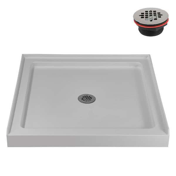 Reviews for Streamline NTM-618-36WH-AL 36 in. x 36 in. Alcove Acrylic ...