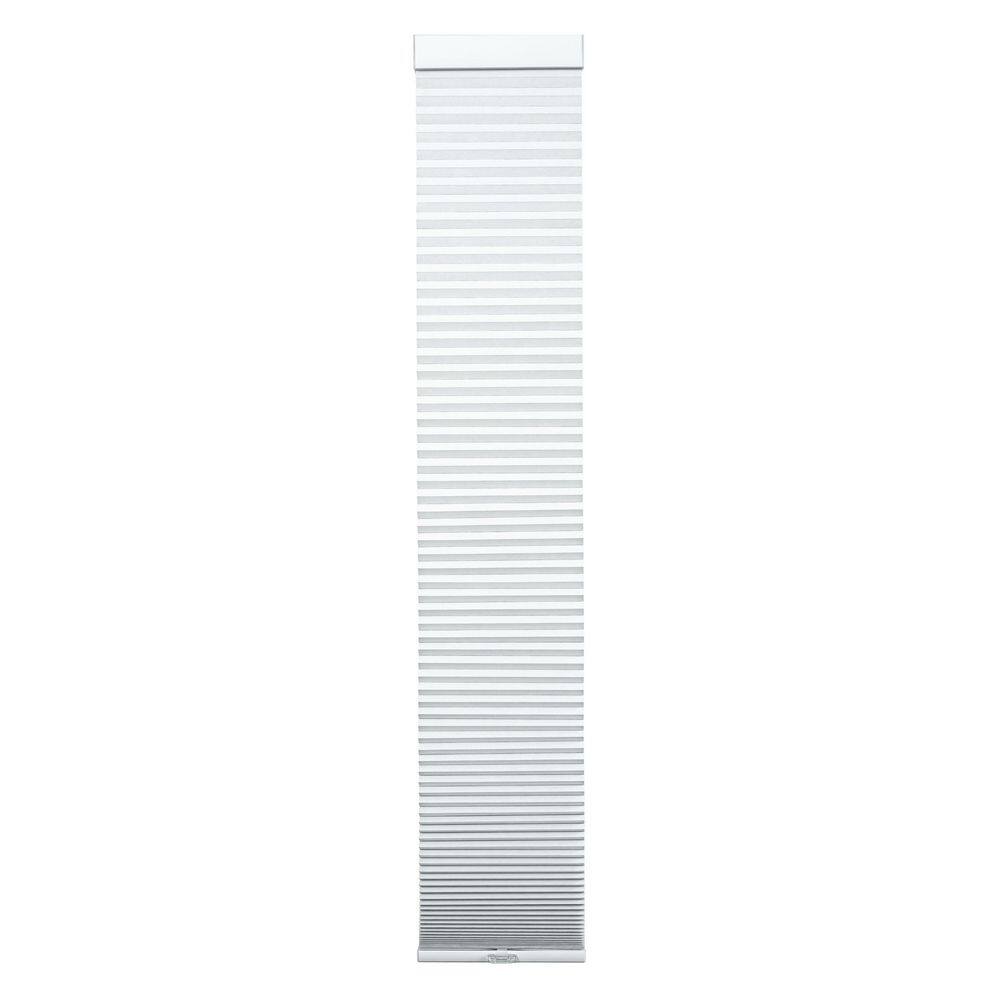 White Cordless Blackout Eco Polyester 9/16 in. Sidelight Single Cellular Shade - 9.75 in. W x 72 in. L price history on PriceWatchPro
