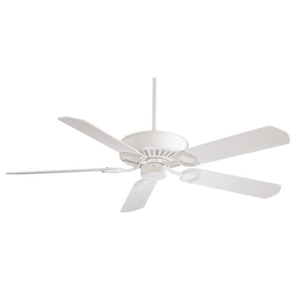 MINKA-AIRE Ultra-Max 54 in. White Ceiling Fan with Wall Control and ...