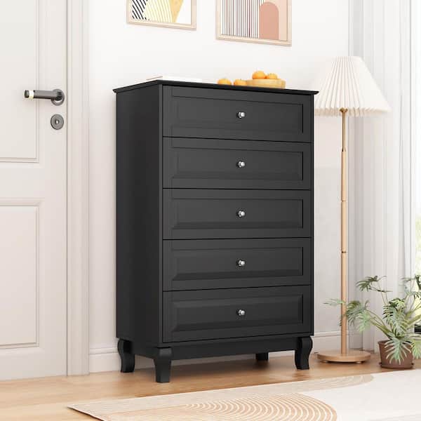 Picket House Furnishings Brinley 5-Drawer Cherry Chest of Drawers