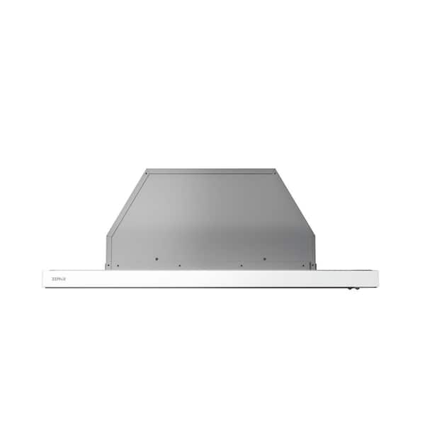 Zephyr Pisa 30 in. 500 CFM Convertible Under Cabinet Range Hood in White