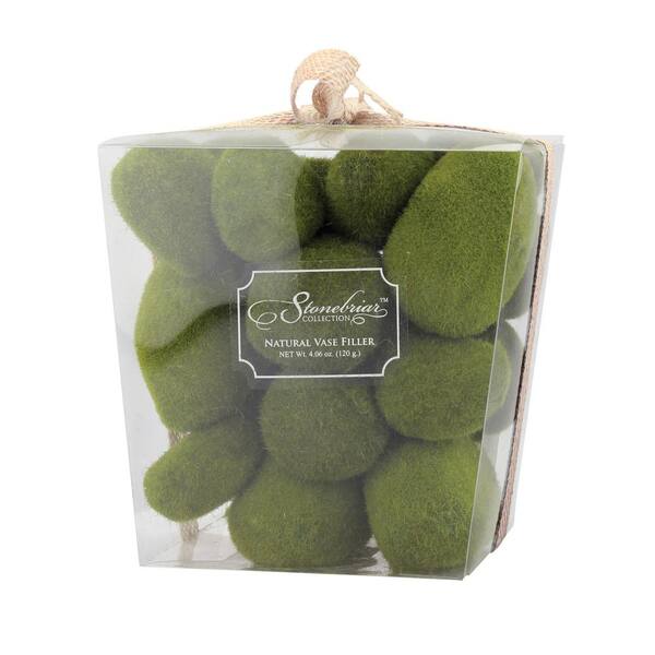 Stonebriar Collection 6 in. x 6 in. Bag of Small Moss Stones