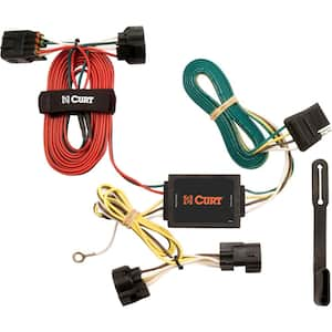 Custom Vehicle-Trailer Wiring Harness, 4-Way Flat Output, Select Jeep Grand Cherokee, Quick Electrical Wire T-Connector