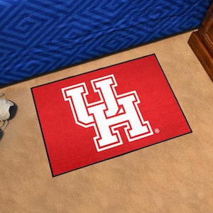 NCAA University of Houston Red 2 ft. x 3 ft. Area Rug