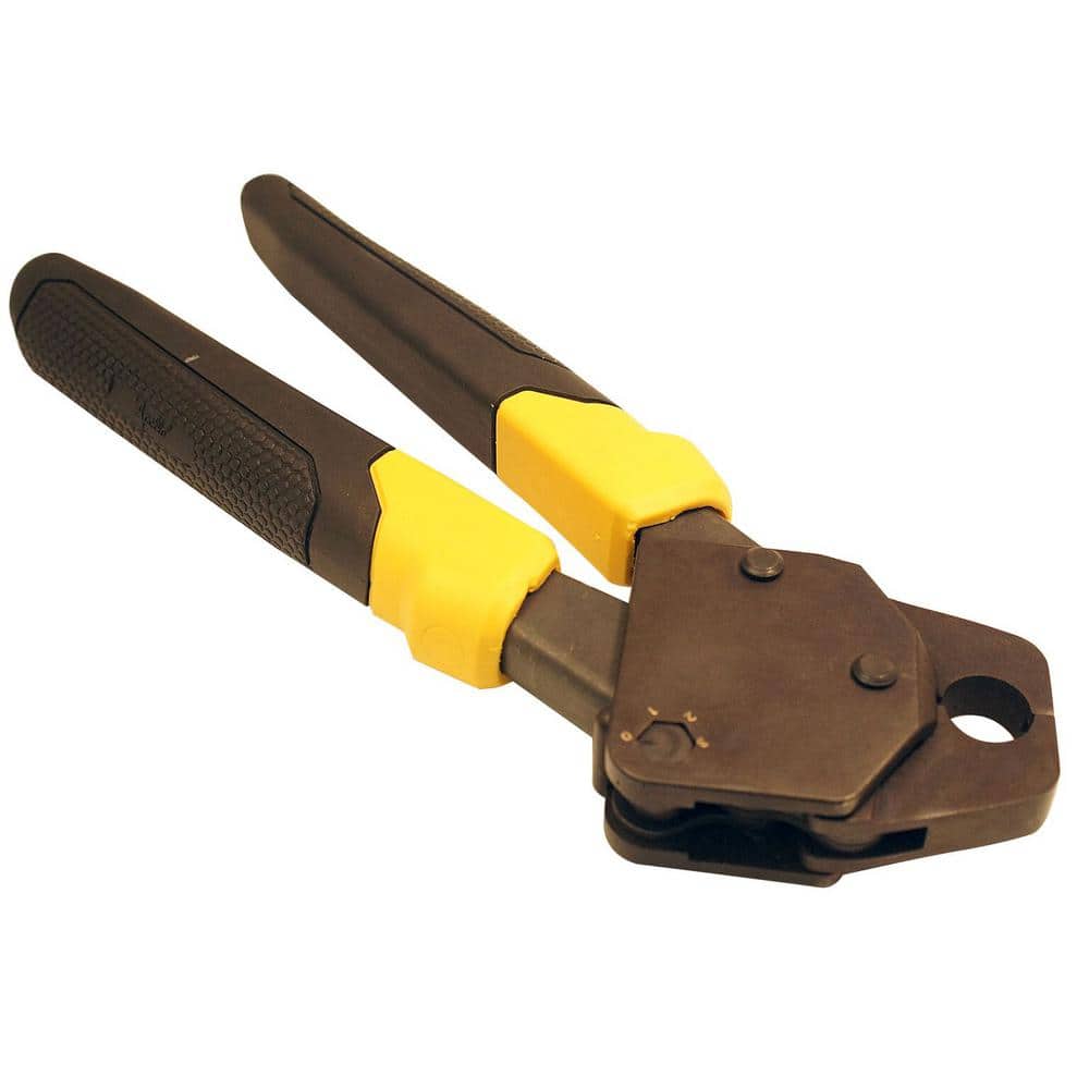 PEX Copper Hardened Steel with Smooth Actuation Mechanism Crimp Ring Tool 1/2in 
