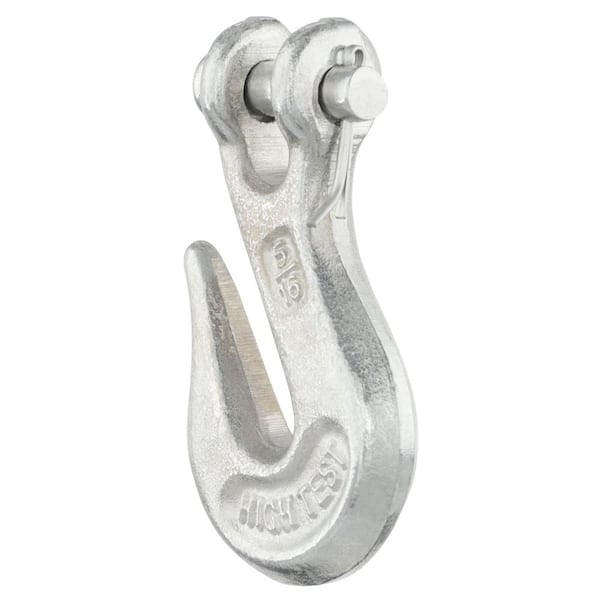3/8in Zinc Plated Rigging Hook Grade 43 5400lbs Carbon Steel Tie Down Chain  Clevis Grab Hook H330 - China Grab Clevis Hook, Lifting Hook