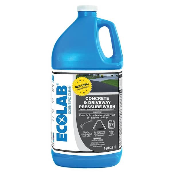 1 Gal. Outdoor Concrete and Driveway Pressure Wash Construction Grade Concentrate Cleaner