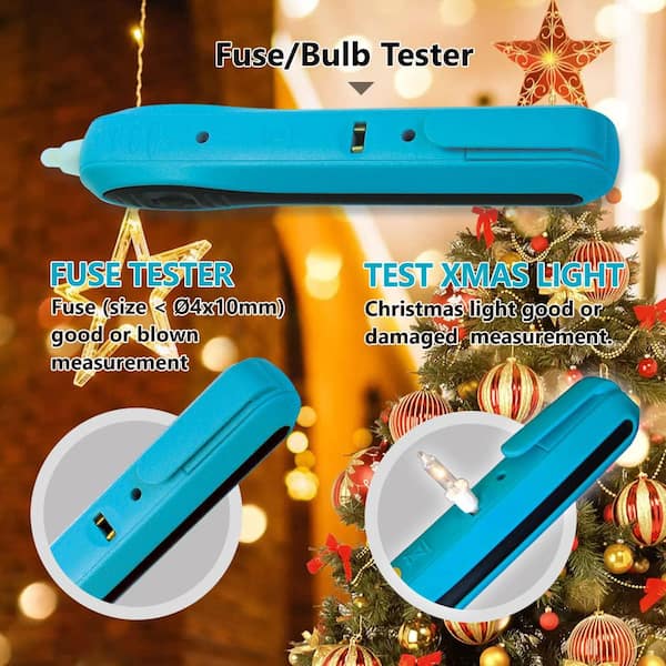 Etokfoks 12 600 Volts AC Christmas Light String Tester Non Contact