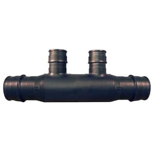 3/4 in. Poly-Alloy PEX-A Expansion Barb Inlets x 1/2 PEX-A Expansion Barb 2-Port Open Manifold