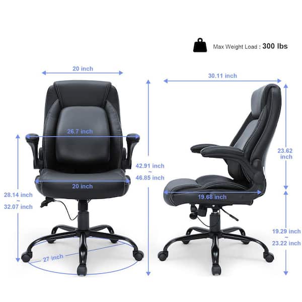 SKYSHALO Executive Office Chair with Adjustable Lumbar SKYSHALO Executive Office Chair with Adjustable Lumbar