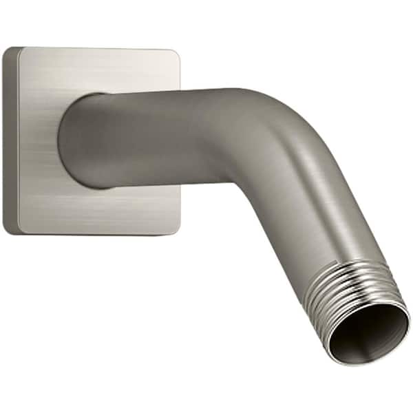 KOHLER Honesty Shower Arm and Flange, Vibrant Brushed Nickel