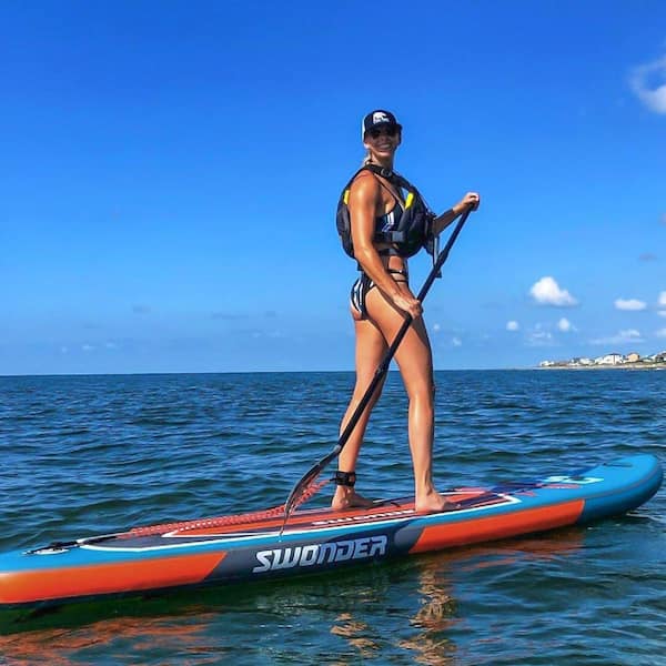 Swonder Premium 11 ft. 6 in. Lava Inflatable Stand Up Paddle Board