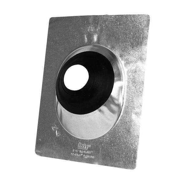 Oatey NoCalk 12 in. x 151/2 in. Aluminum Vent Pipe Roof Flashing with