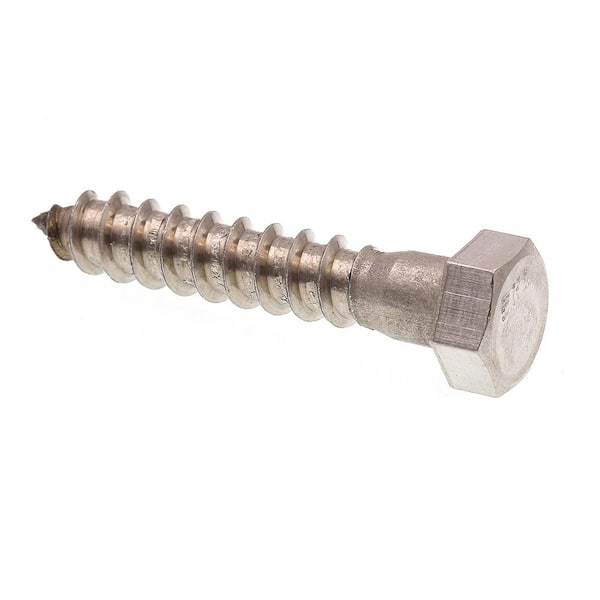 5/16\" X 2\" Hex Lag Bolt / Screw, 18-8 Stainless Steel