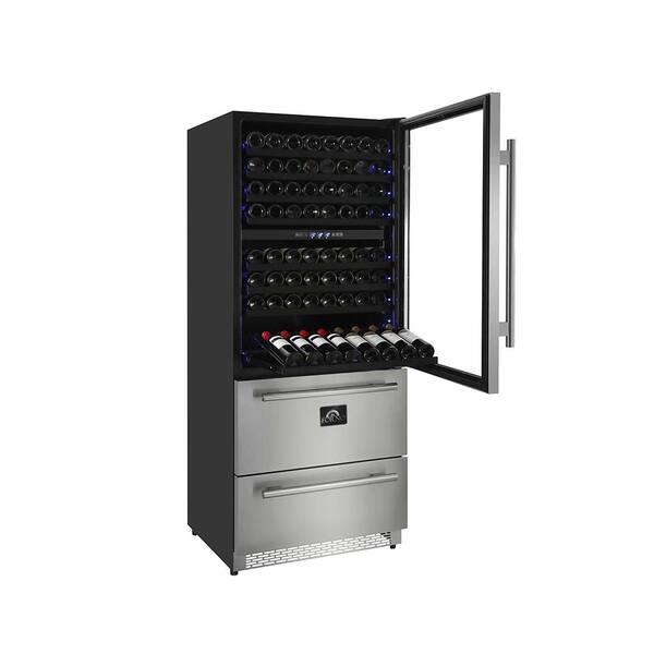 Forno Capraia 30 in. Triple Zone 144/200 Bottles-Cans
