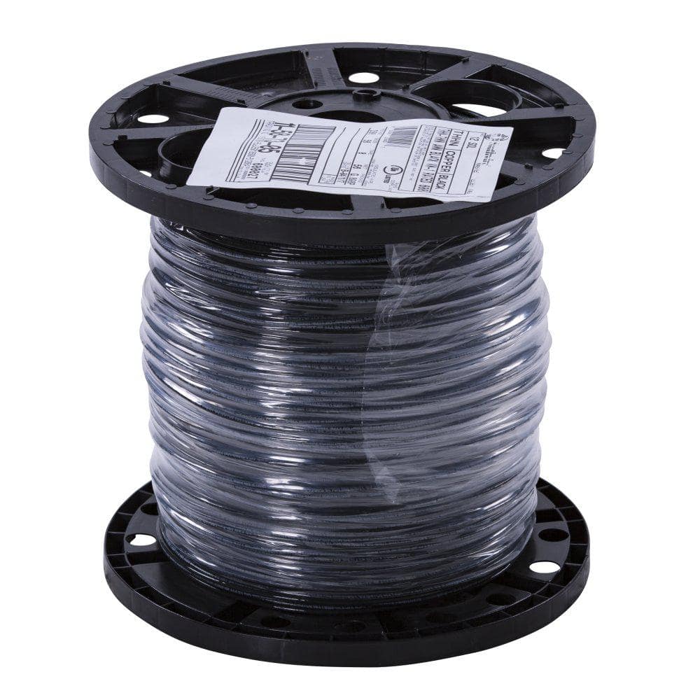 Southwire Southwire 500-Ft 12-AWG Green Copper THHN Wire By-The-Roll |1317 