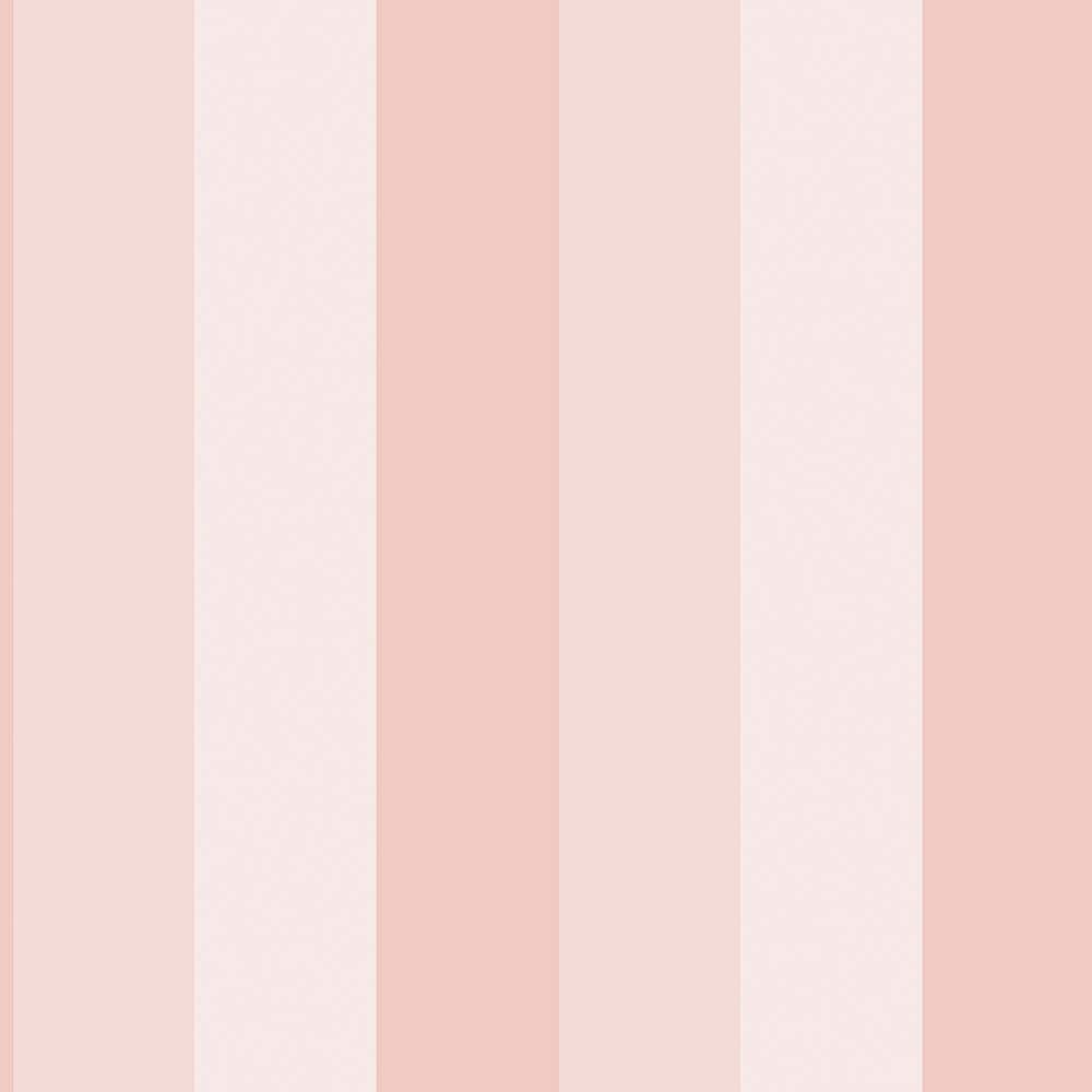 Secret Garden Pink Vertical Stripe Non-Woven Paper Non-Pasted Wallpaper Rol