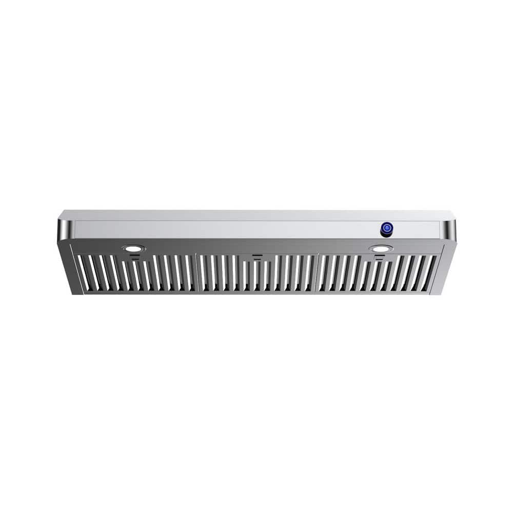 42 in. 600 CFM Ducted Under Cabinet Range Hood in Stainless Steel with 3-Venting Option, LCD Knob Control and LED Light price history on PriceWatchPro
